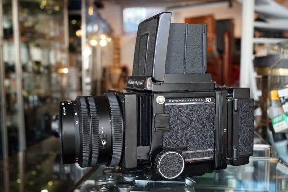 Mamiya RB67 Pro SD with motorized back + K/L 127mm 1:3.5 L