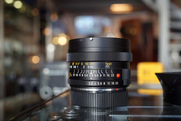 Leica Elmarit-R 2.8 / 24mm 3-cam lens