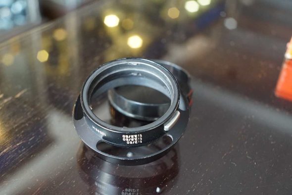 Leica 12585H vented metal lenshood + cap