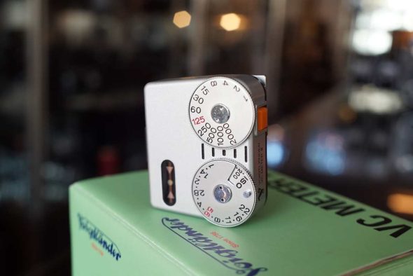 Voigtlander VC Meter II silver, boxed