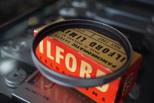 Leica Leitz 58mm UVa filter, chrome