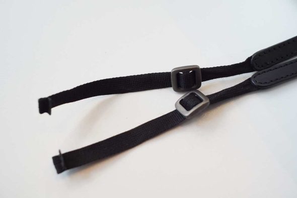 Handmade Black Leather Hasselblad Stellar camera strap