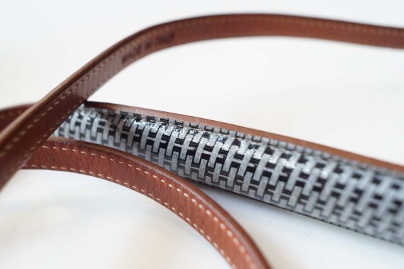 Handmade Brown Leather Hasselblad camera strap, unused