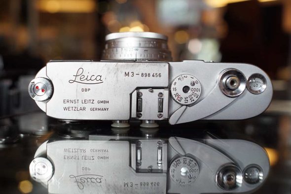 Leica M3 single stroke + Leitz Elmar 3.5 / 50mm