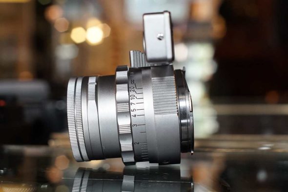 Leica Summicron 50mm F/2 Rigid DR (Dual Range) with goggles