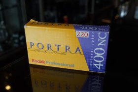Kodak Portra 400NC 220 film 5-pack, expired 2008