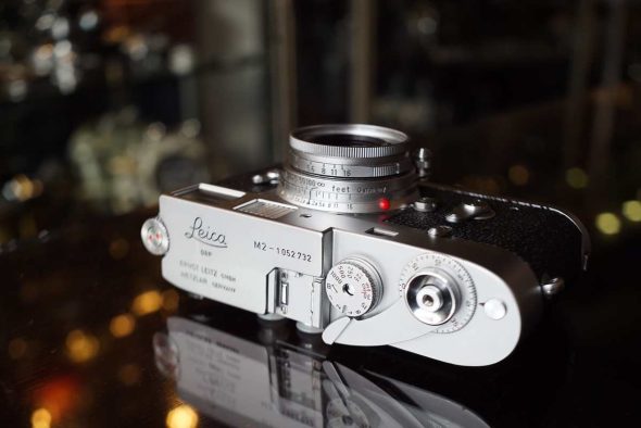 RESERVED: Leica M2 + Leitz Elmar 50mm F/2.8 M, recent CLA