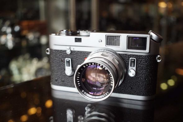 Leica M4 + Summicron 50mm F/2 Rigid, recent CLA