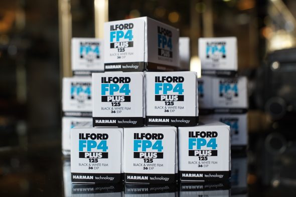 Ilford FP4 Plus 125 ISO B&W film, 135-36