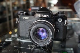 Nikon FE2 black + Nikkor 50mm F/1.8 AI-S