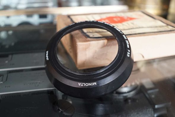 Minolta Lenshood for MD 28mm lenses
