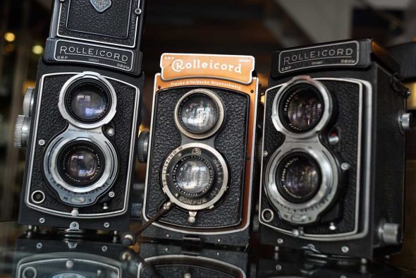 Rolleicord twin lens reflex camera, OUTLET