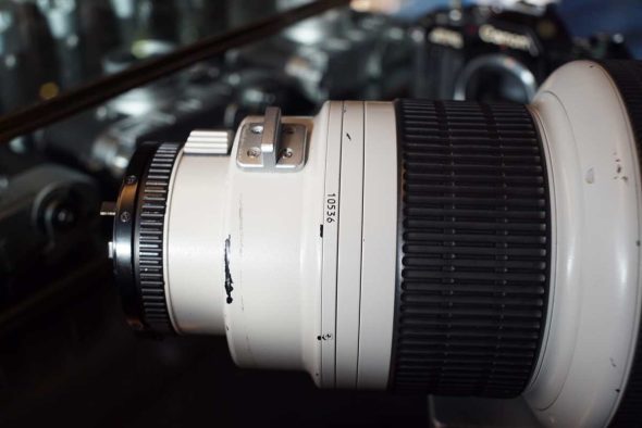 Canon FD 200mm F/1.8 L, rare lens