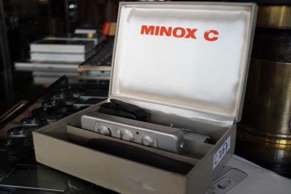 Minox C in presentation case