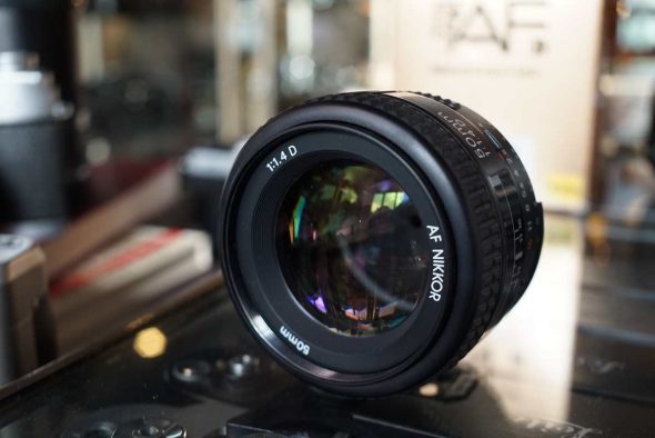 Nikon Nikkor AF-D 50mm F/1.4 lens