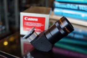 Canon Angle Finder B, adapter S, boxed