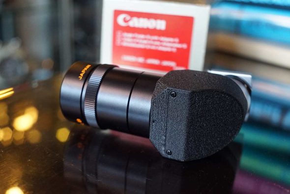 Canon Angle Finder B, adapter S, boxed
