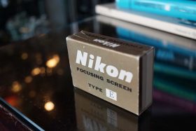 Nikon F focusing screen Type E, boxed