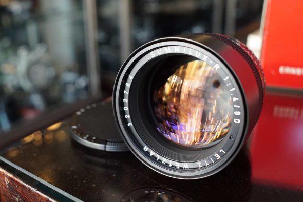 Leica Leitz 11880 Summilux-R 1:1.4 / 80mm 3-cam, Boxed