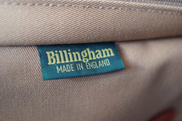 Billingham Vintage Camera Bag Medium Canvas 335, Khaki/Tan color