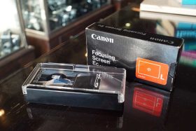 Canon Focus Screen Ec-B, boxed