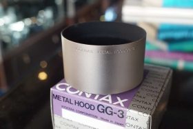 Contax GG-3 Metal lenshoof for G series, boxed