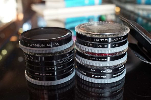 Lot of 11x Hasselblad B50 filters, many kinds