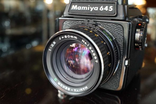 Mamiya M645 kit + 2.8 / 80mm Sekor + WLF