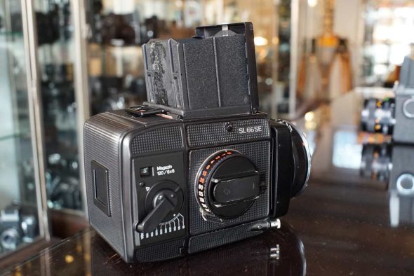 Rolleiflex SL66SE black + 80mm F/2.8 HFT Planar kit, boxed