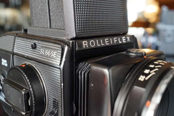 Rolleiflex SL66SE black + 80mm F/2.8 HFT Planar kit, boxed