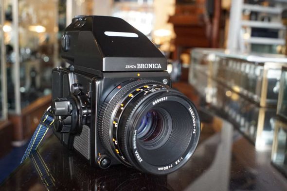 Bronica SQ-AI with AE Prism finder + Zenzanon PS 80mm F/2.8 lens