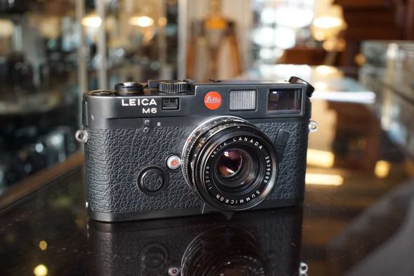 Leica M6 body black, recent CLA