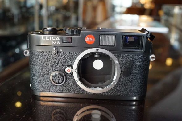 Leica M6 body black, recent CLA