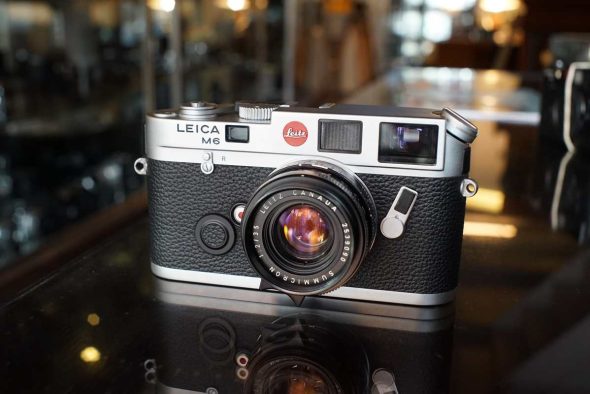 Leica M6 body chrome, recent CLA