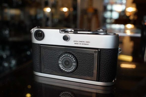 Leica M6 body chrome, recent CLA