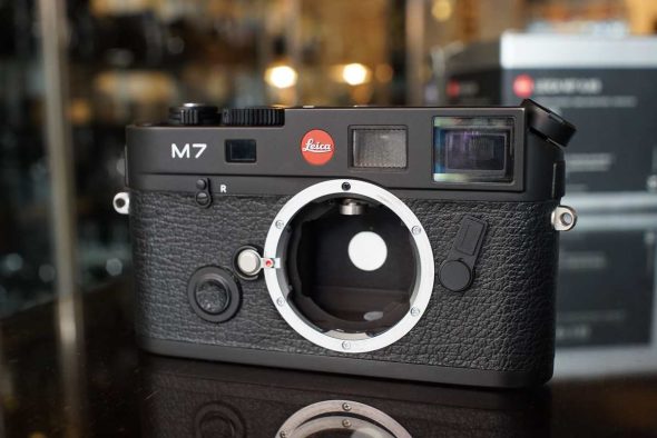 Leica M7 0.85 black chrome, boxed