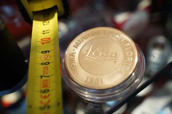 Collectible Leica Coin, copperlike color