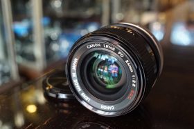 Canon FD 24mm F/2.8 S.S.C. wide angle lens