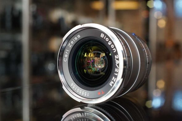 Carl Zeiss Biogon 21mm F/2.8 ZM silver for Leica M