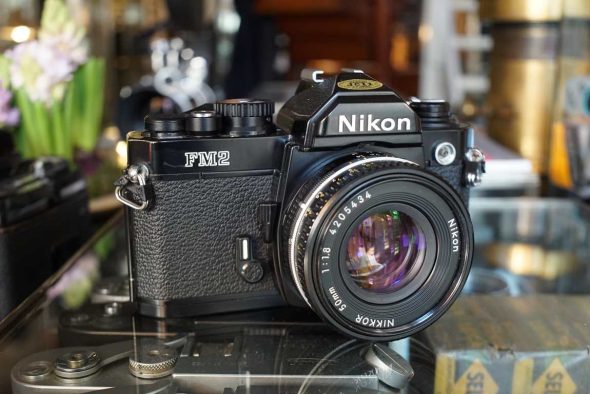 Nikon FM2n black with pancake 50mm F/1.8