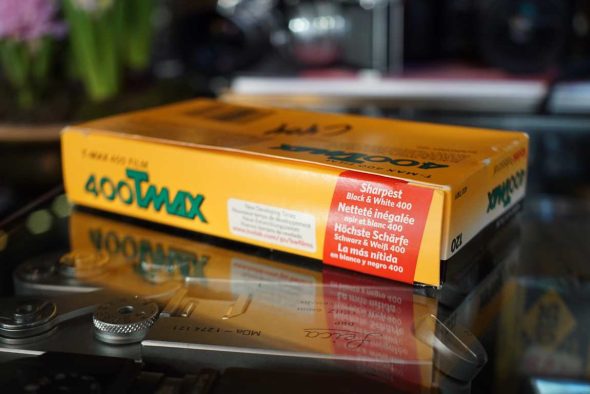 Kodak 400 T-max 5-pack 120 film, expired 2013