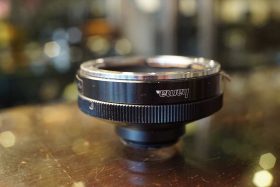 Hama Nikon F lenses to C-mount adapter, for use on bolex