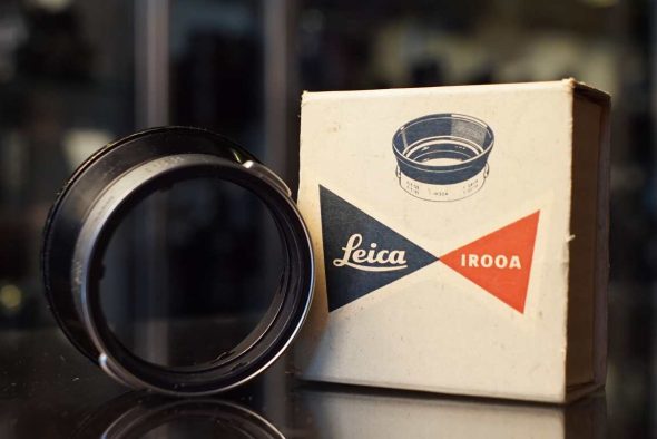Leica Leitz IROOA Lens hood for 50 and 35mm lenses, Boxed