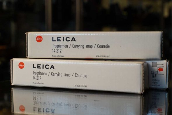 Leica 14312 Genuine Camera Strap, boxed