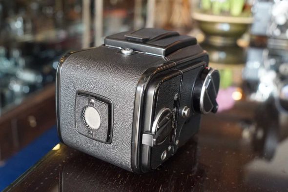 Hasselblad 500C/M with 80mm F/2.8 Planar & A12, black kit with fresh service