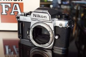 Nikon FA body chrome, boxed, OUTLET