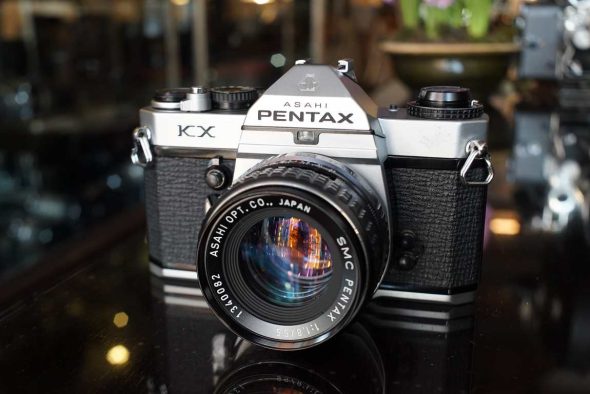 Pentx KX chrome + SMC 55mm F/1.8