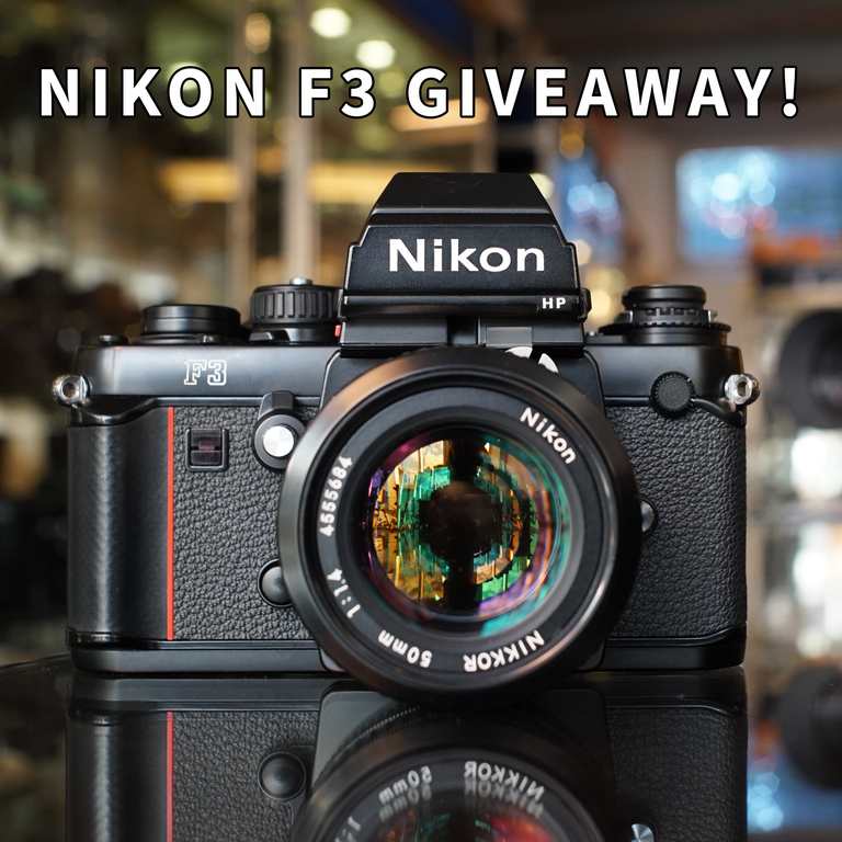 nikon F3 givaway