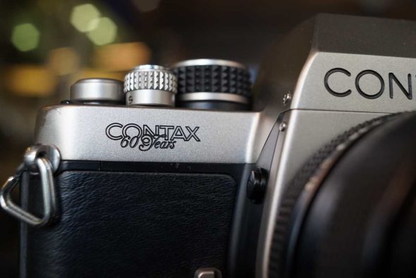 RESERVED: Contax S2 60 year edition + Carl Zeiss 50mm F/1.4 Planar, serviced