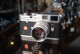 Leica M4-P body chrome (70 year edition), fresh CLA & Boxed
